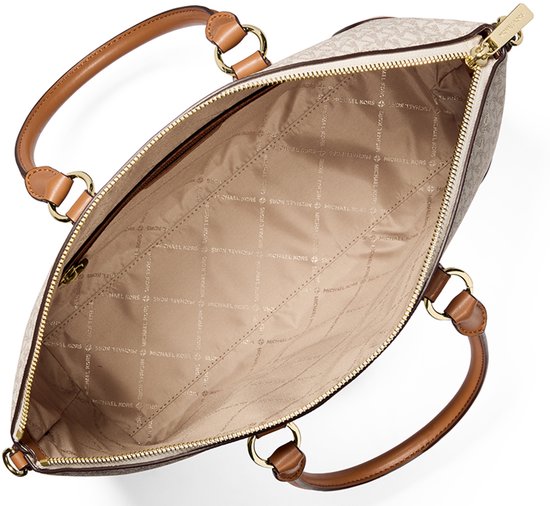 Michael Kors Grand Sac à Main / Sac Crossbody Femme - Murphy - Vanilla/AcGoudn