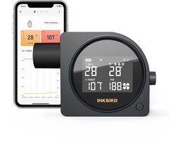 INKBIRD Wi-Fi 5GHz en Bluetooth LCD Barbecue Temperatuurcontroller met 5 Probes Smart Smoker Controller Model 2026