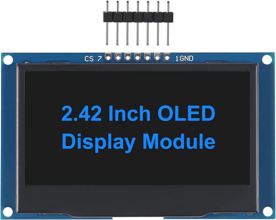2.4 inch OLED LCD Display Module - 128x64 SPI/IIC I2C voor Arduino DIY ...