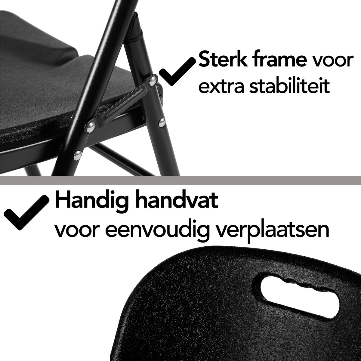Brixy Klapstoelen - Set van 4 - Vouwstoelen - Fluweel - Eettafelstoelen - Opklapbare Stoelen - 43 x 47 x 80 CM - Stoelen - Bruin
