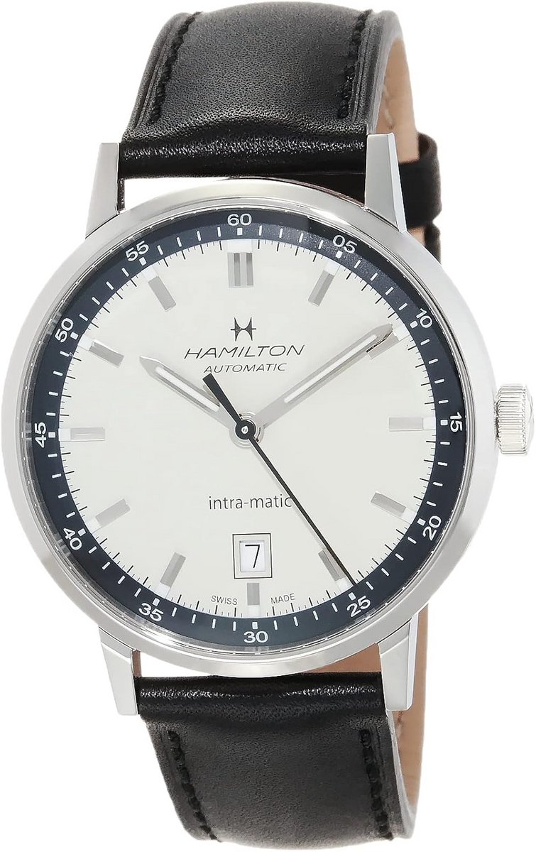 Automatisch Herenhorloge met Leren Band - 40mm Roestvrijstalen Kast en Saffierglas