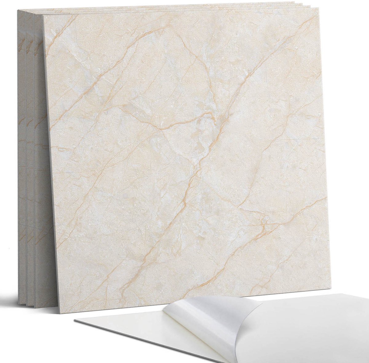 Coloray Wandpanelen Zelfklevend - Elegant marmerpatroon Zelfklevende Wandpanelen - 50 cm x