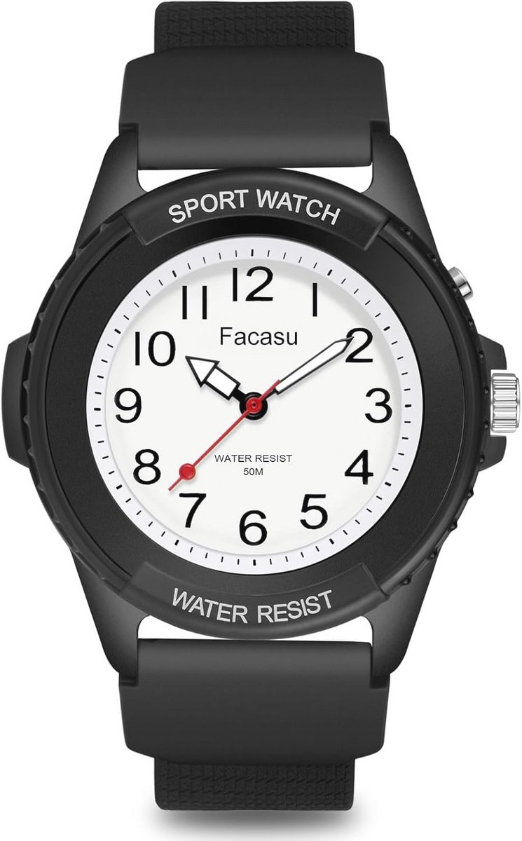 Waterdicht Analoog Horloge voor Kinderen met Lichtfunctie