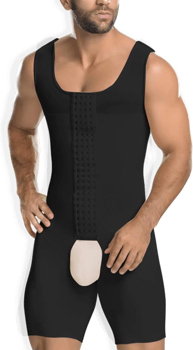 Herfijnende Shapewear voor Heren Volledig Lichaam Buy Slimmer Bodysuit