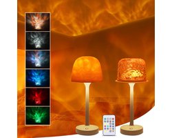 Sterrenhemel Projector met 16 Kleuren Golf Lava Lamp en Afstandsbediening