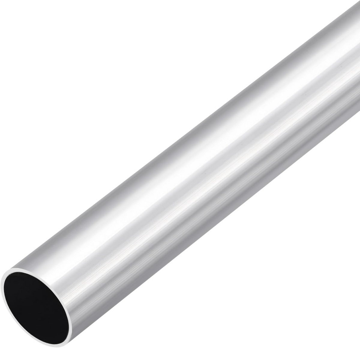 Aluminium Ronde Buis 25mm Buitendiameter - 300mm Lengte - Robuust Metaal voor Constructie en DIY