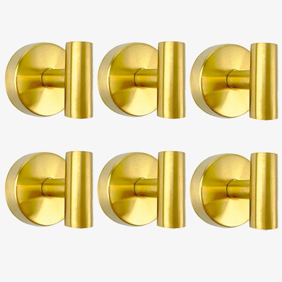 30 # Muur Vacuüm Rack Zuignap 6 Haken Handdoek Bad... – Grandado