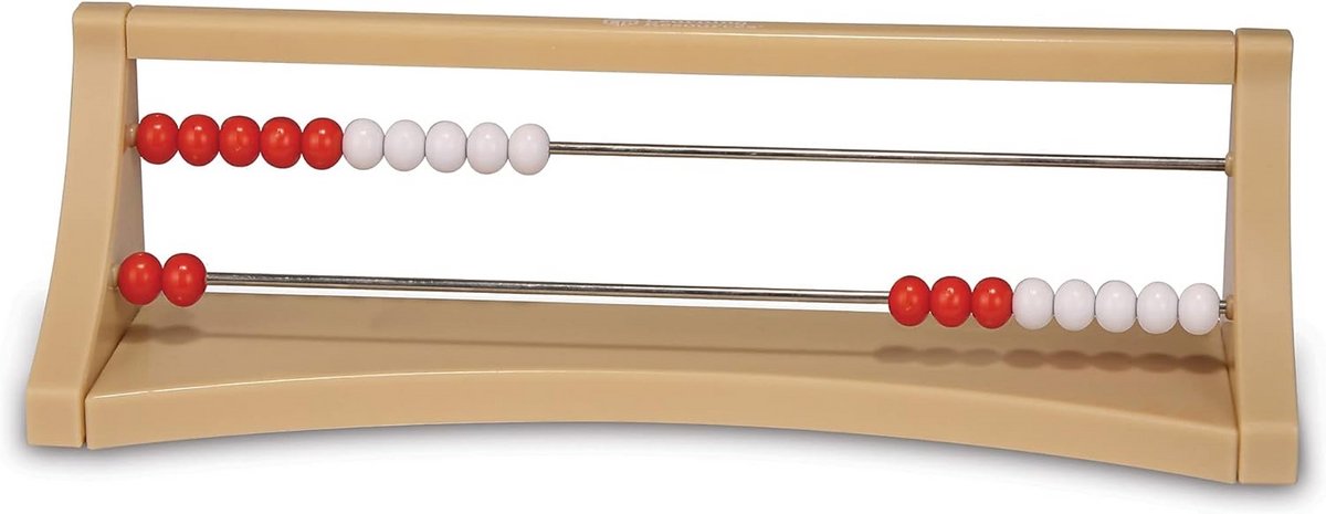 Rekenrek met 2 Rijen voor Tellen en Basis Rekenen - Educatief Speelgoed