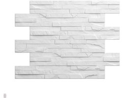 Decoratieve Plafondpanelen met Steenlook Isolatie - 2 Stuks 0,5 m²