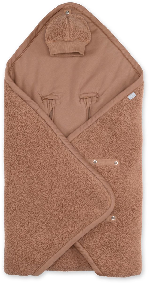 BEMINI Voetenzak - Biside 0-12m - Knusse teddy - Muffin