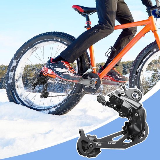 Fietsschakelsysteem 6/7 versnellingen voor mountainbikes Tourney RD-TY21B - Fietsversnellingen, MTB schakelsysteem, fietsonderdelen — afbeelding 3