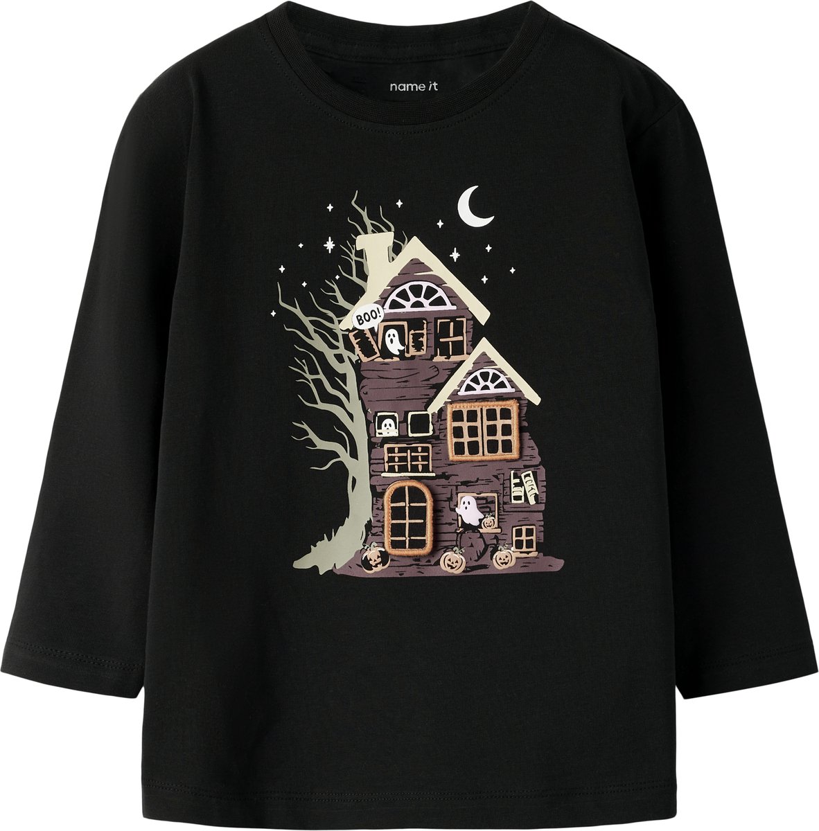 NAME IT - NMNOTTOLINE LS NREG TOP BOX - Unisex - Lange mouwen shirts