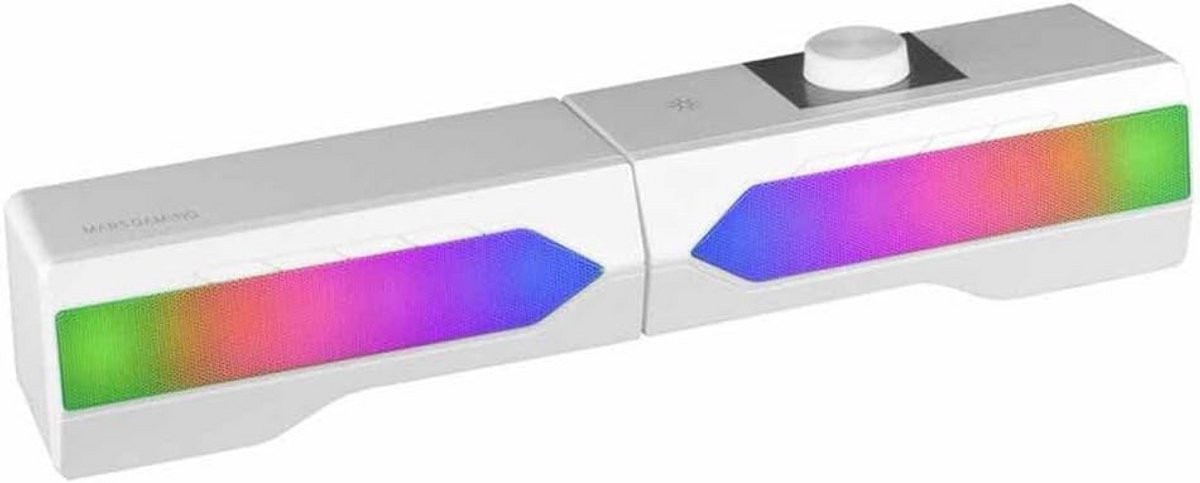 Gaming Soundbar 2.0 met RGB Verlichting en Bluetooth - afbeelding 3