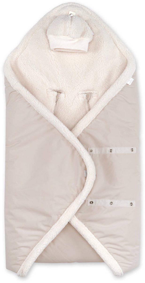 BEMINI Voetenzak - Biside 0-12m - Warm en beschermd - Neutral