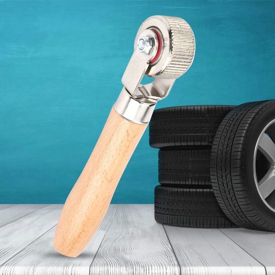 ZWZNBL Tubeless Bandenreparatieset – 2 T-handgereedschappen + 8 Reparatiestrips – Voor Auto, Motor, Fiets, Caravan – Compact En Draagbaar – Ideaal Voor Onderweg