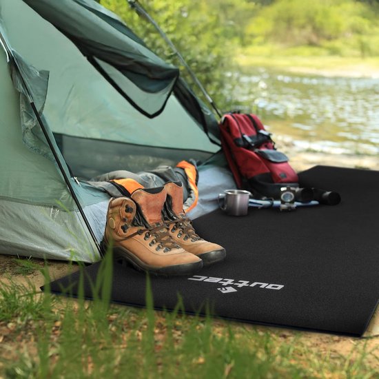Slaapmat - Isolatiemat Kampeer - Outdoor slapen - Waterafstotend anti-slip - 180x50 cm - Zwart-blauw — afbeelding 4