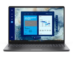 DELL Pro 16 PC16250 Intel Core 5 120U Laptop 40,6 cm (16") Full HD+ 8 GB DDR5-SDRAM 512 GB SSD Wi-Fi 6E (802.11ax) Windows 11 Pro Tsjechisch, Slovaaks Zwart