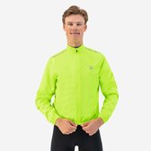 Rogelli Core Fietsjas Heren Winddicht - Windjack Wielrennen - Fluor - Maat L