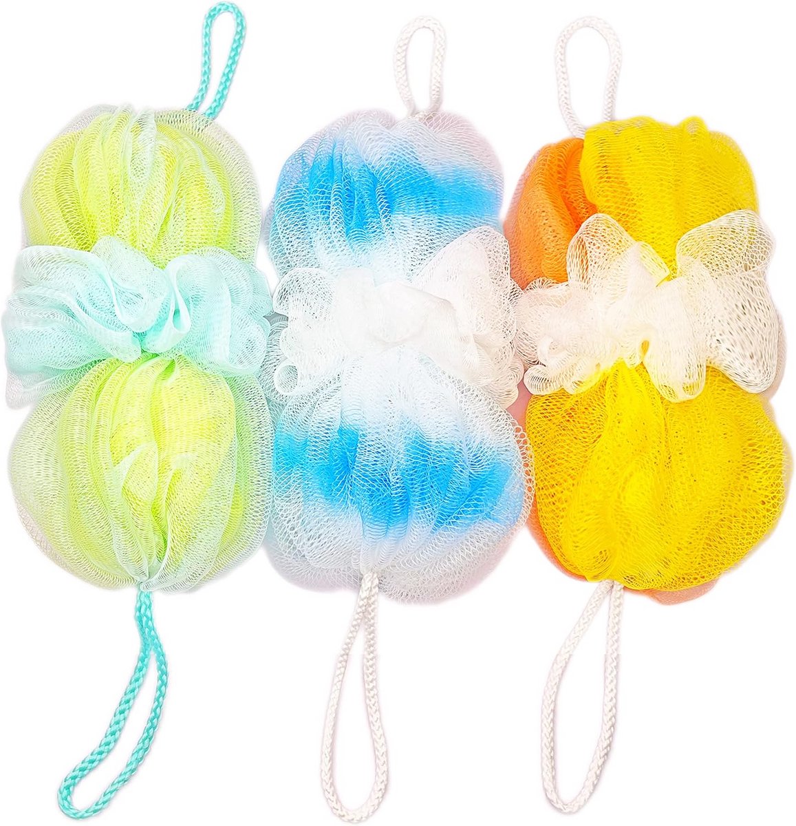 Loofah Spons Luffas Douche - 3-Pack