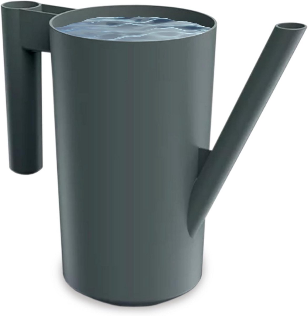 Gieter 2 liter zwart - UV-bestendige kunststof gieter voor bloemen, planten en kamerplanten - Tuin en binnen gebruik