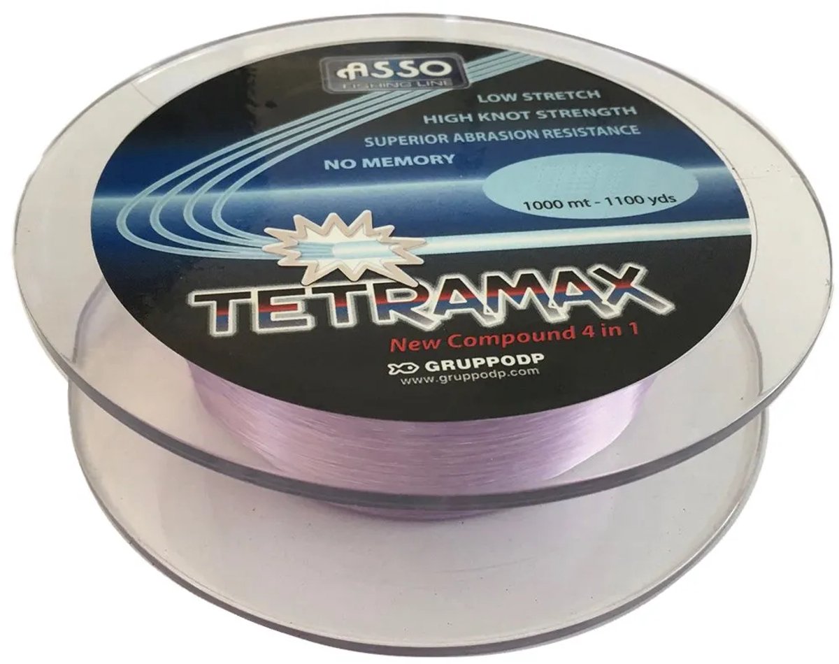 Asso Tetramax 1000 M Karperlijn Transparant 0.220 mm