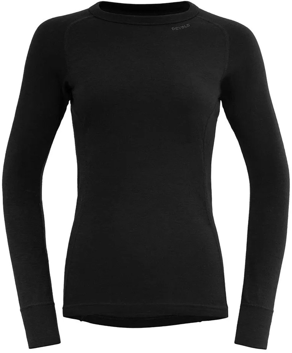 Devold Of Norway Duo Active Merino 205 T-shirt Met Lange Mouwen Vrouw Zwart