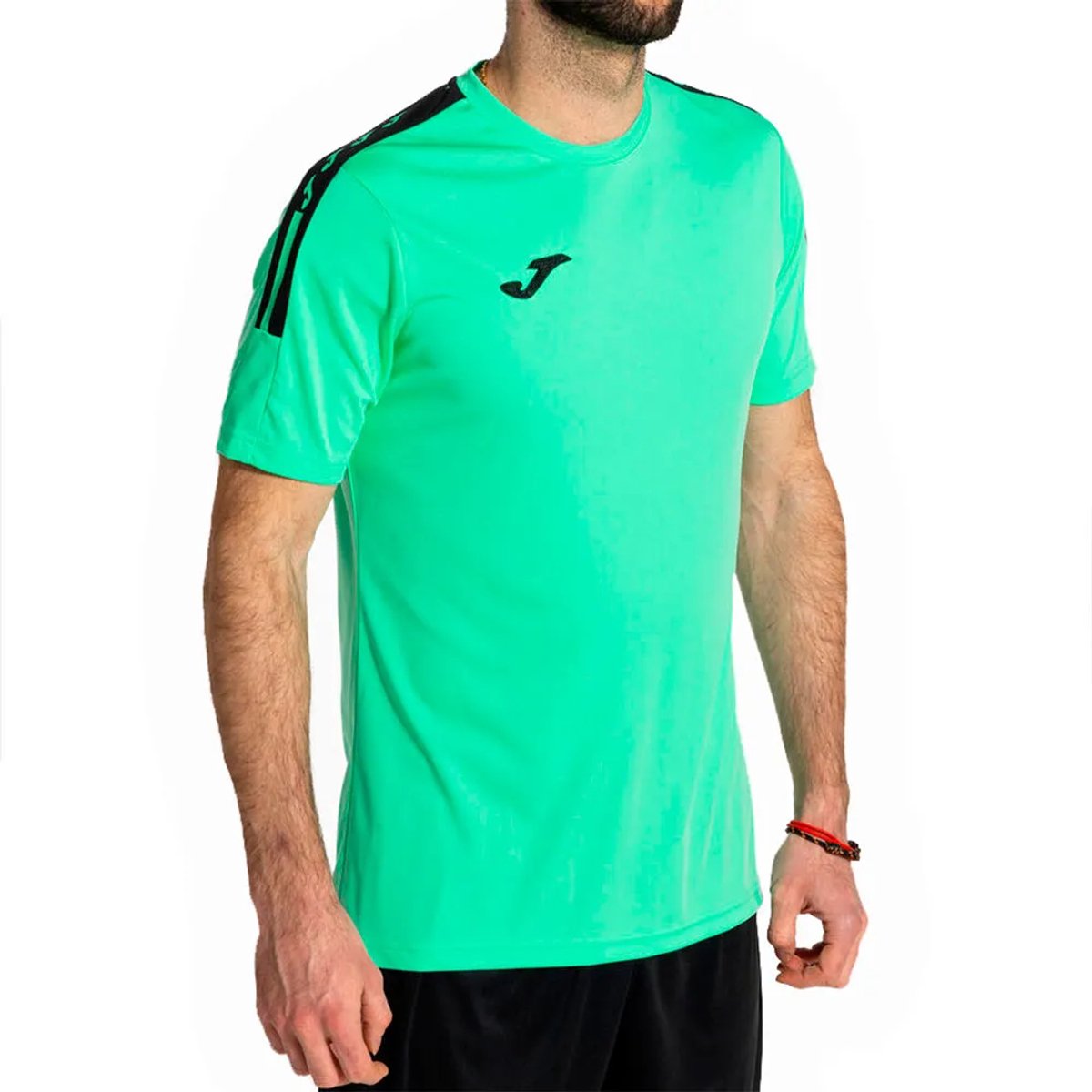Joma Eco Essential T-shirt Met Korte Mouwen Groen L Man