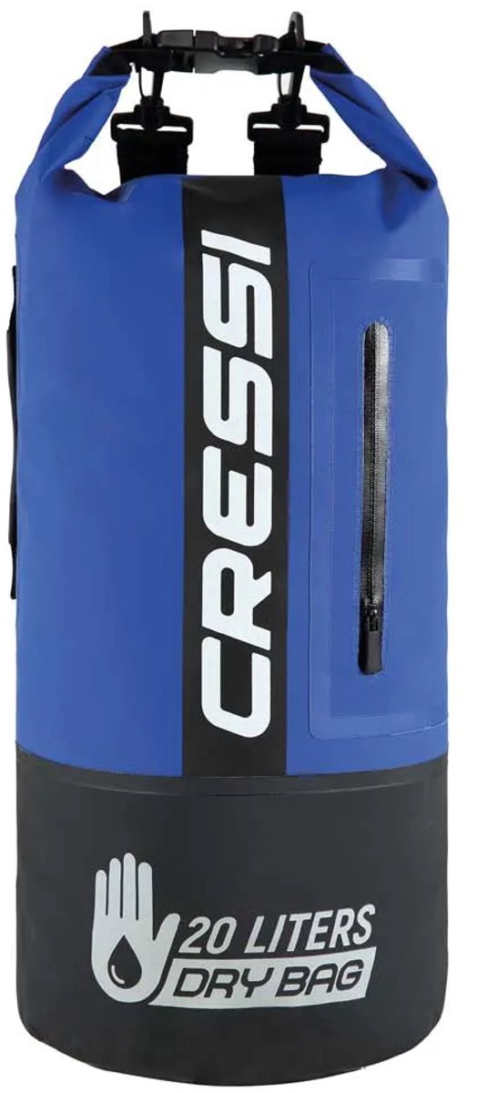 Cressi Pvc Droge Zak 20l Blauw