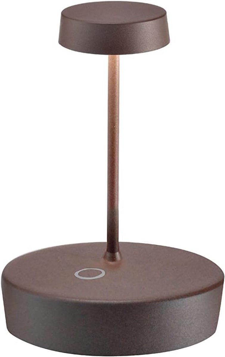 Draadloze Mini Tafellamp met Aanraakbediening, Dimbaar 2700K, 14.8 cm, Binnen en Buiten, Oplaadbaar