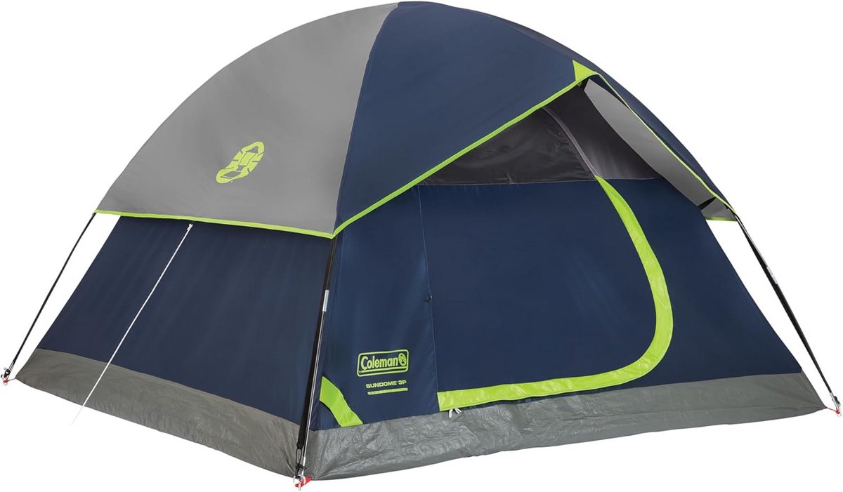 Robuuste 2-persoons koepeltent voor kamperen en outdoor avonturen