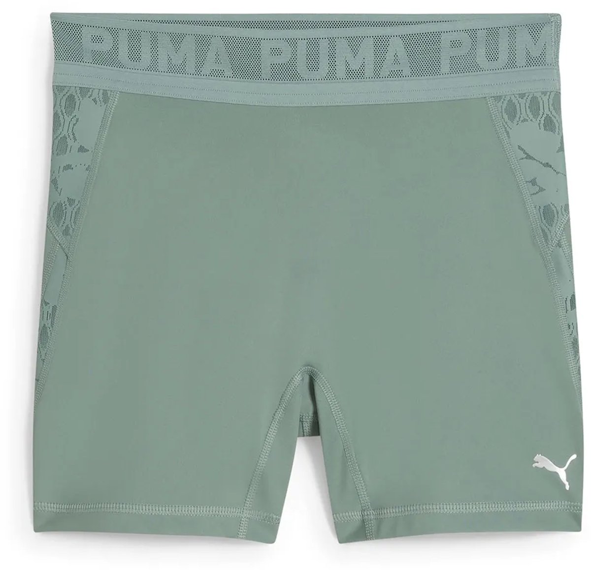 Puma Lace 5´´ Korte Leggings 2XS Vrouw Groen