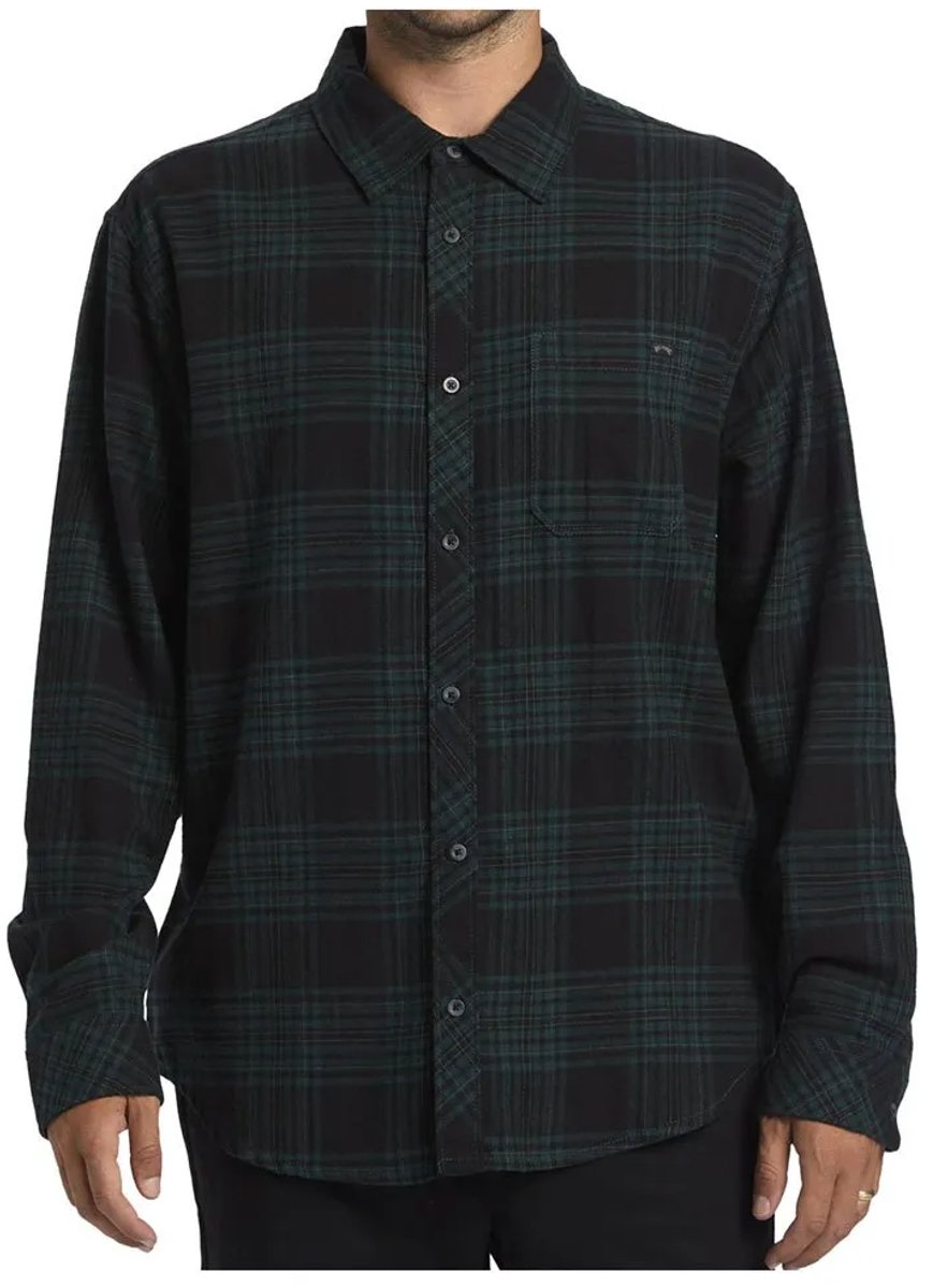 Billabong Coastline Overshirt S Man Zwart