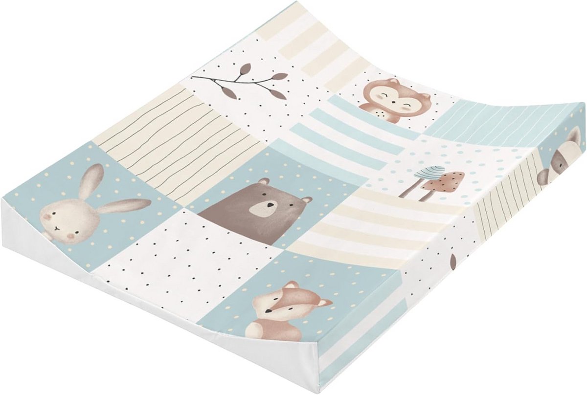 Verschoningskussen voor baby's 60 x 71 cm - Zacht, Waterdicht en Afwasbaar