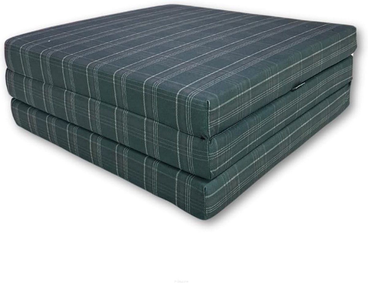 Opvouwbare Vouwmatras voor Gasten en Kamperen - 180x65x7 cm, Wasbaar, Ruimtebesparend Design