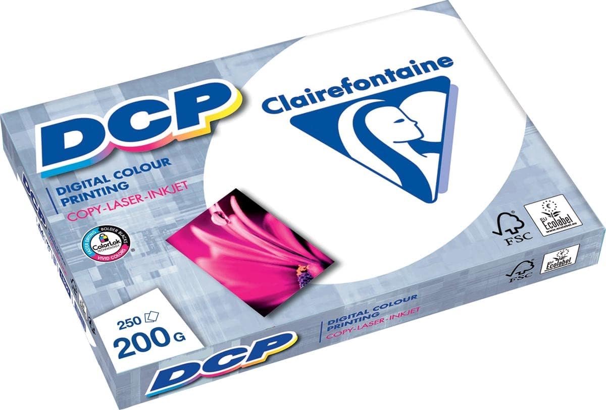 Premium DCP Kopieerpapier A4 250g Wit voor Kleurrijke Prints