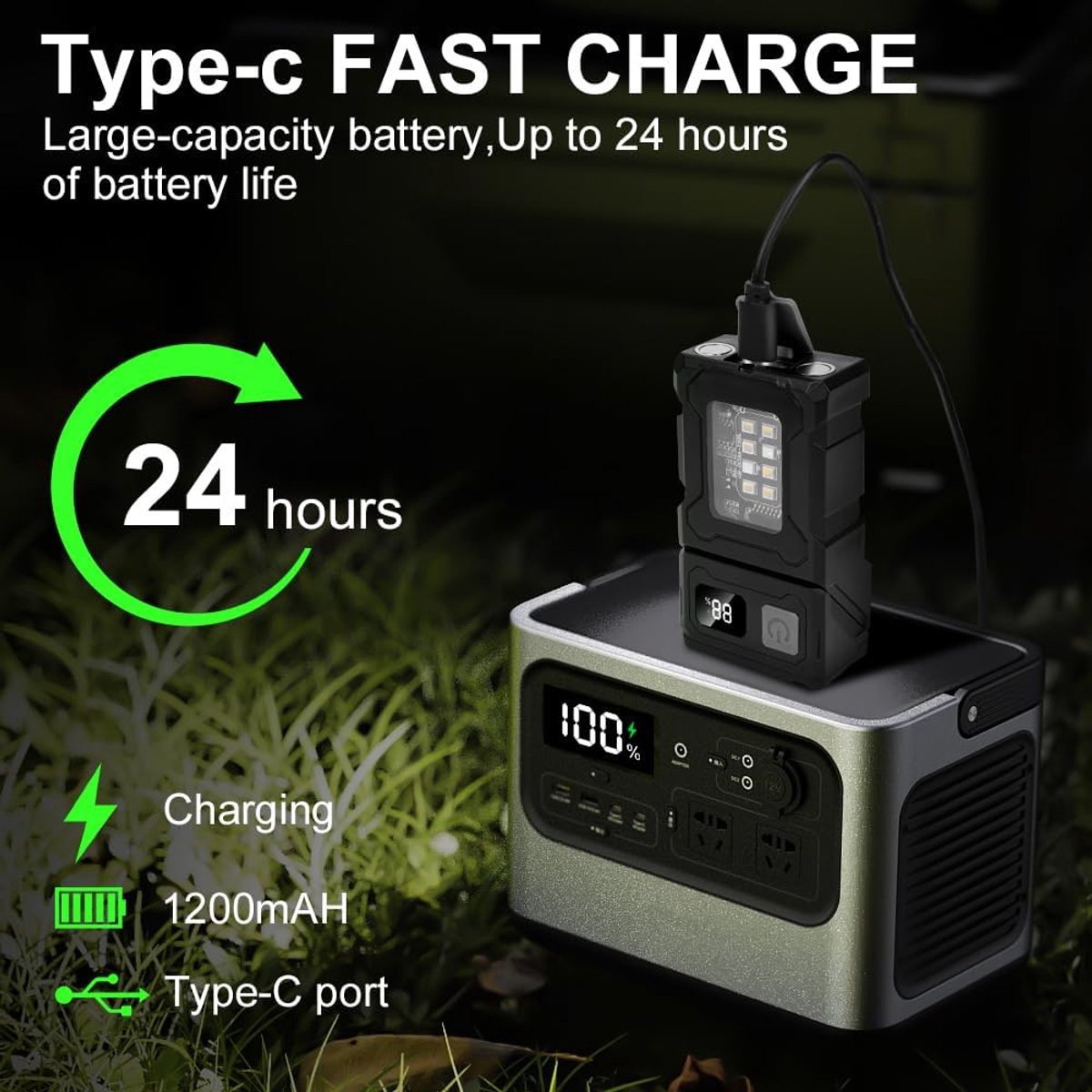 Zaklamp - Mini-Zaklamp - Zaklampen - Oplaadbare Led Zaklamp - Noodverlichting - Zaklamp Survival - Zaklamp Nood - Zaklamp Met Klip - 180 Graden Draaibare - Noodpakket - Kampeerlamp - Ip45 Waterdicht - Voor Thuis, Kamperen, Noodgevallen - Draagbare — cadeau in Sport & Outdoor - foto 6
