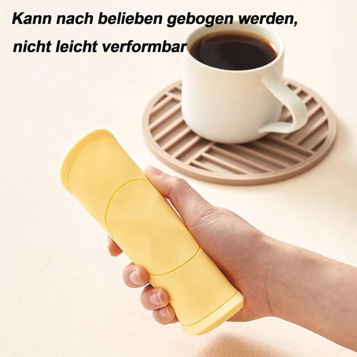 Hittebestendige siliconen onderzetters - 5 stuks multifunctionele pannenbeschermers