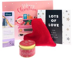 Kneipp Kerst Cadeauset Relaxing - Massageolie, Chocoladewens & Kaars