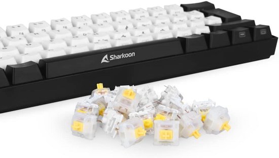 Switch Set Gateron Cap Milky Yellow - Milde Lineaire Toetsen van 35 Stuks van Gateron — afbeelding 4