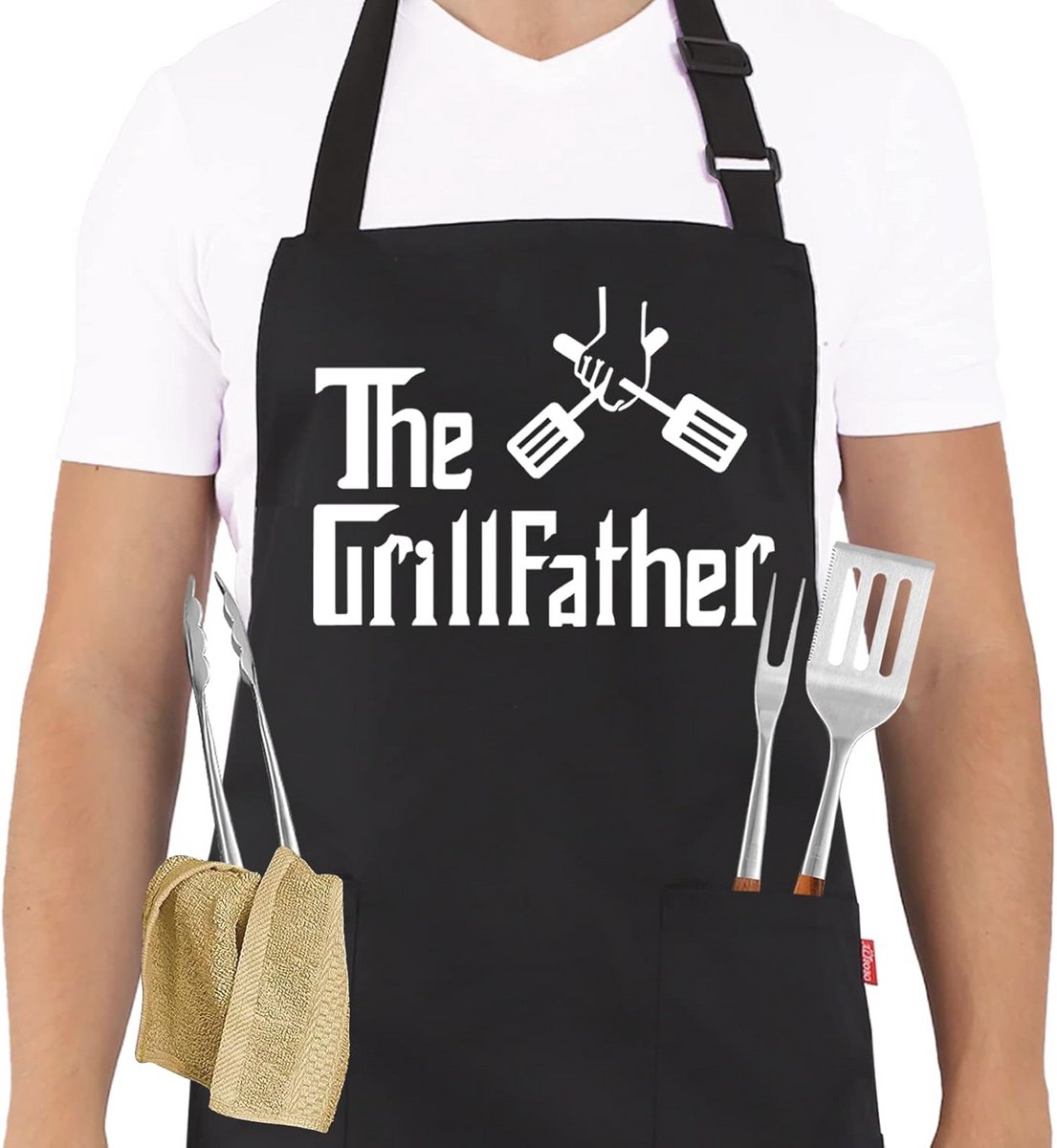 Grappig BBQ Schort voor Mannen - Perfecte Keuze voor Koks