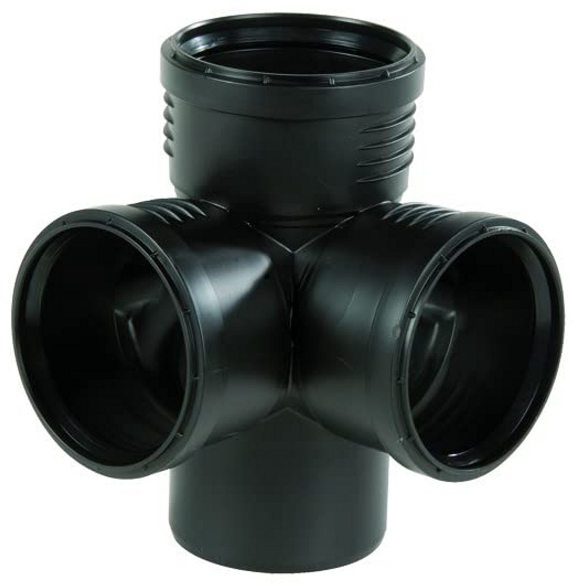Hoekaftak Silent-PP DN 110-110x87,5° voor Geluidsreductie