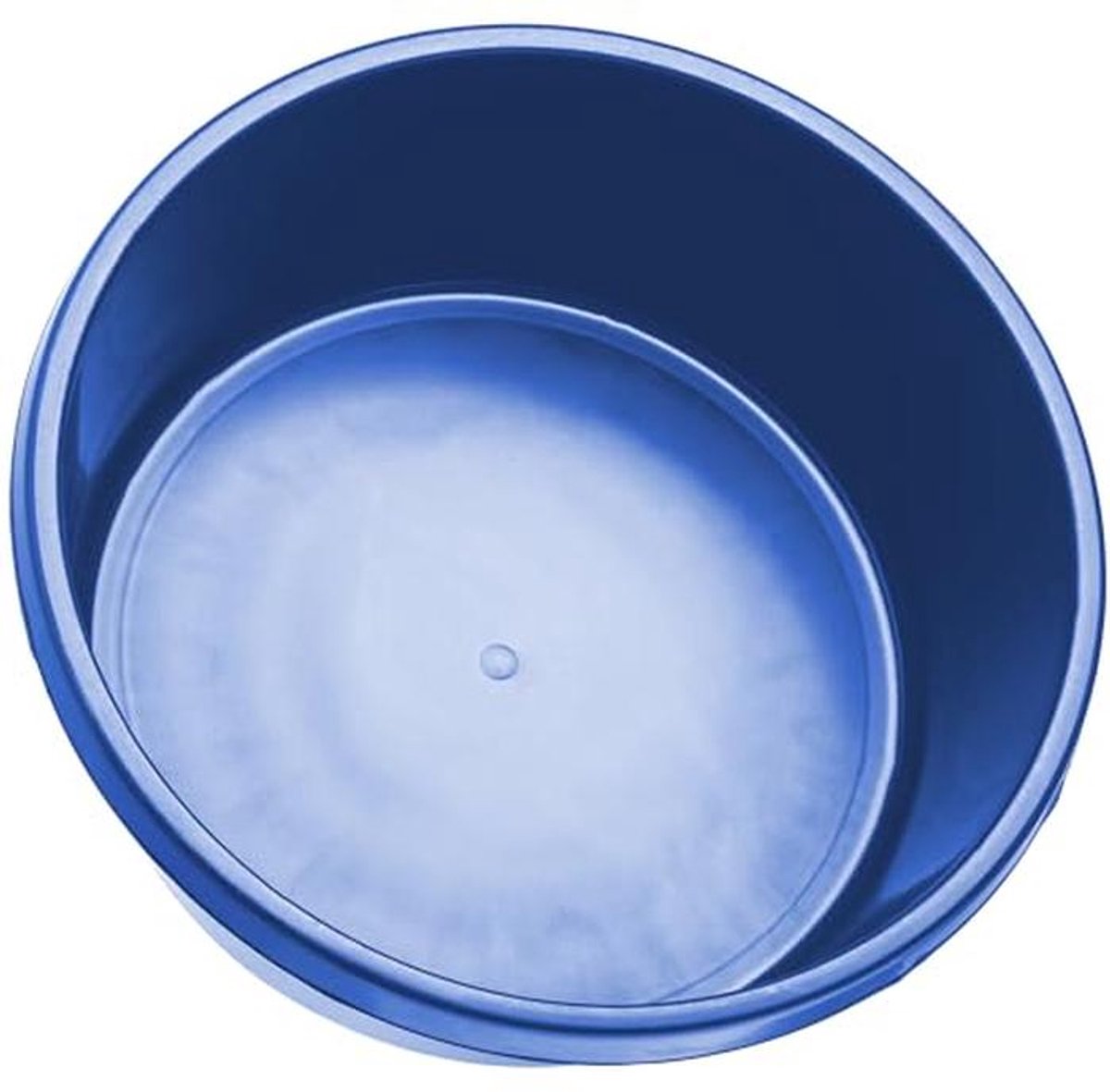 Ronde mortelbak en bouwemmer met handgrepen - 11,5 liter - voor tuin en bouwplaats