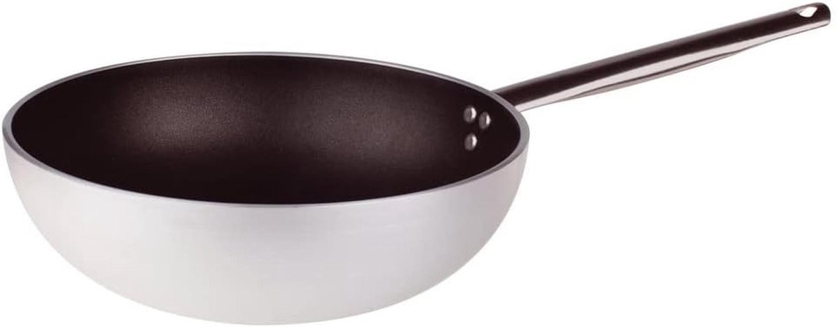 Professionele Aluminium Anti-aanbak Wok Pan 32 cm