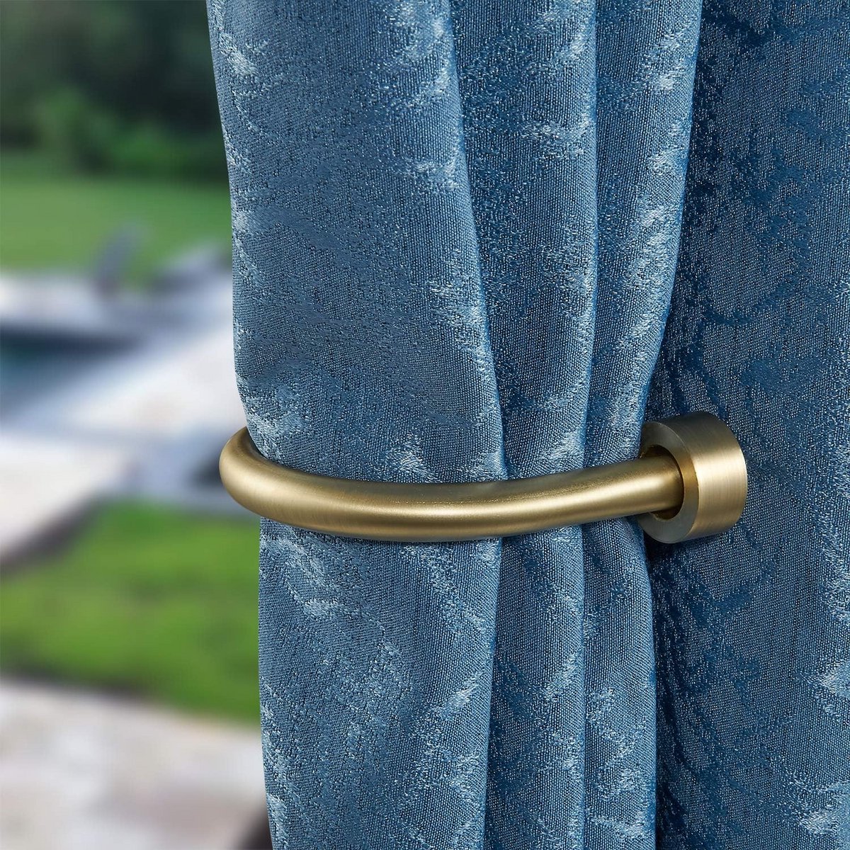 Decoratieve Gordijn Holdbacks Set van 2 - Premium Kwaliteit Metalen Gordijn Terughoudingen