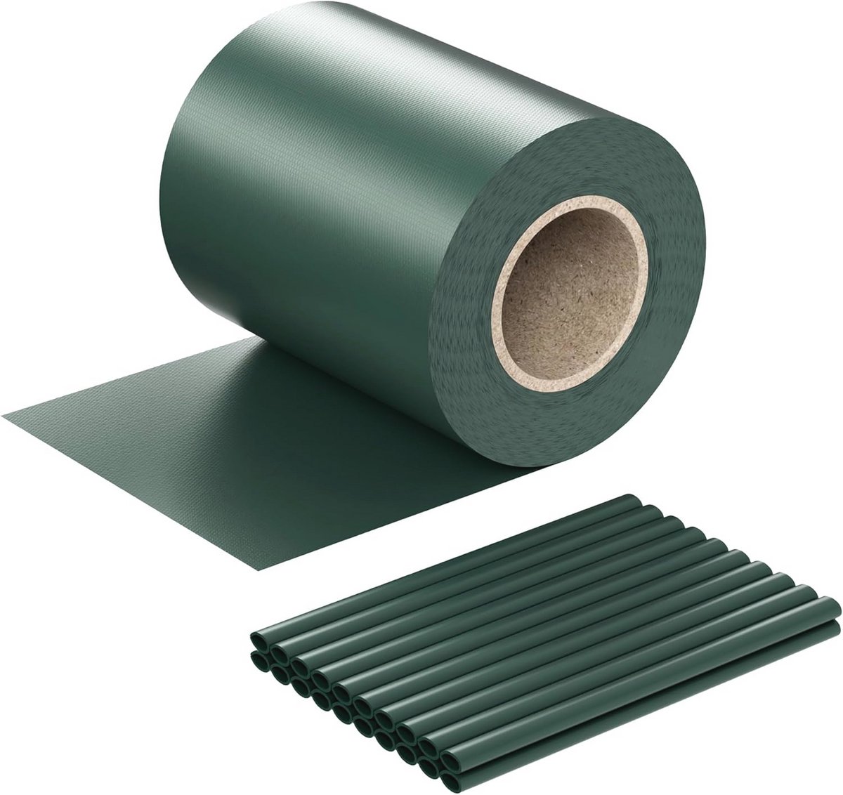 Privacy film strip 35m met clips voor tuin en hekwerk