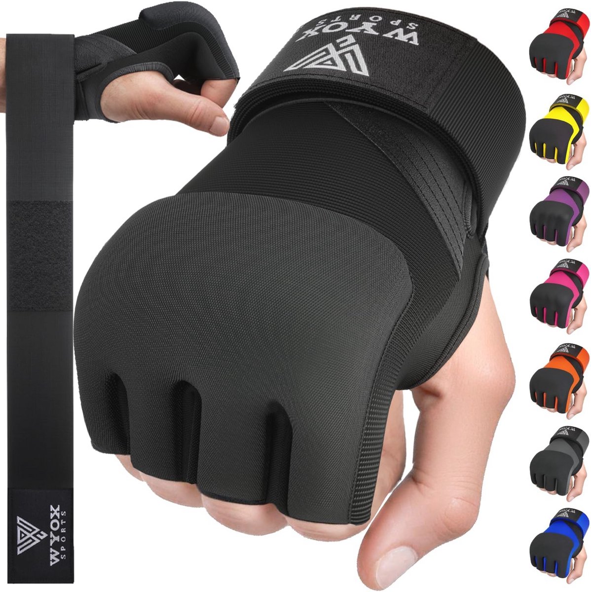 Gel Boxing Hand Wraps - Optimale Bescherming en Ondersteuning voor Boksen en Vechtsporten