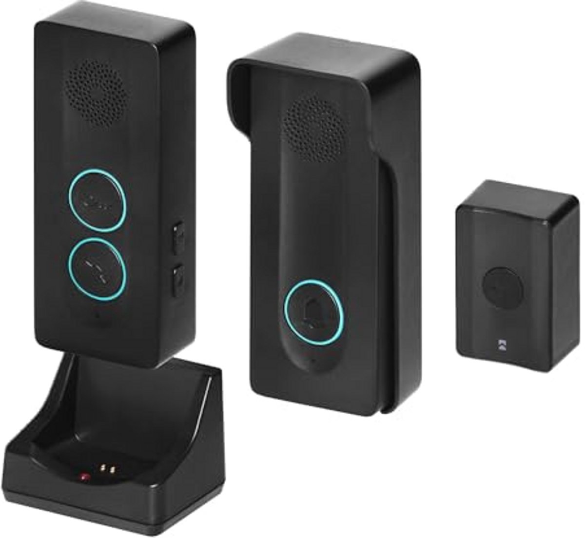 Draadloze Intercom voor Eengezinswoningen - Handsfree Deurbel met Bereik tot 440m