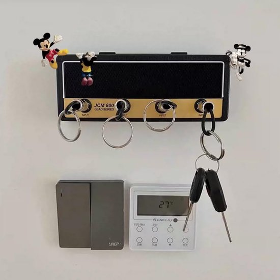 5 Pieces Guitar Musician Key Holder - Key Chain for Jack Rack 2.0 ...