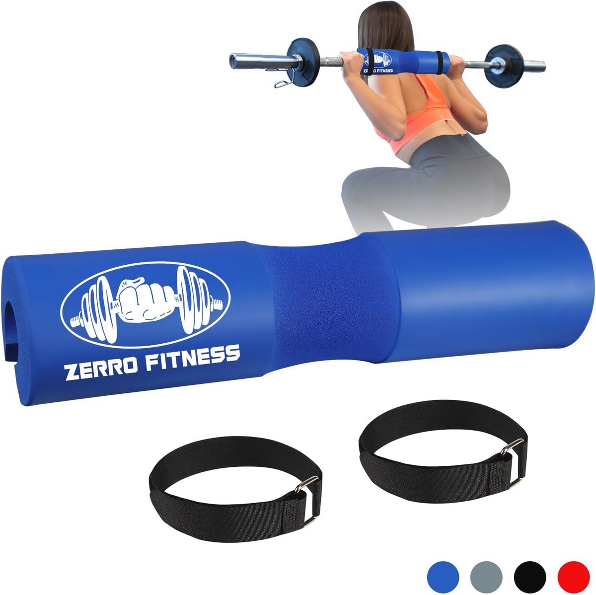 Barbell Pad voor Squats en Hip Thrusts - Verstelbare Nekbescherming en Kussen