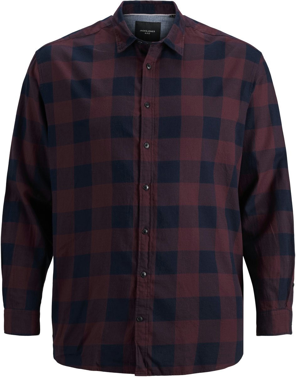 Jack & Jones Plus Geruit overhemd Geruit overhemd Plus Size